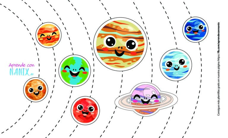 Plantilla Sistema Solar