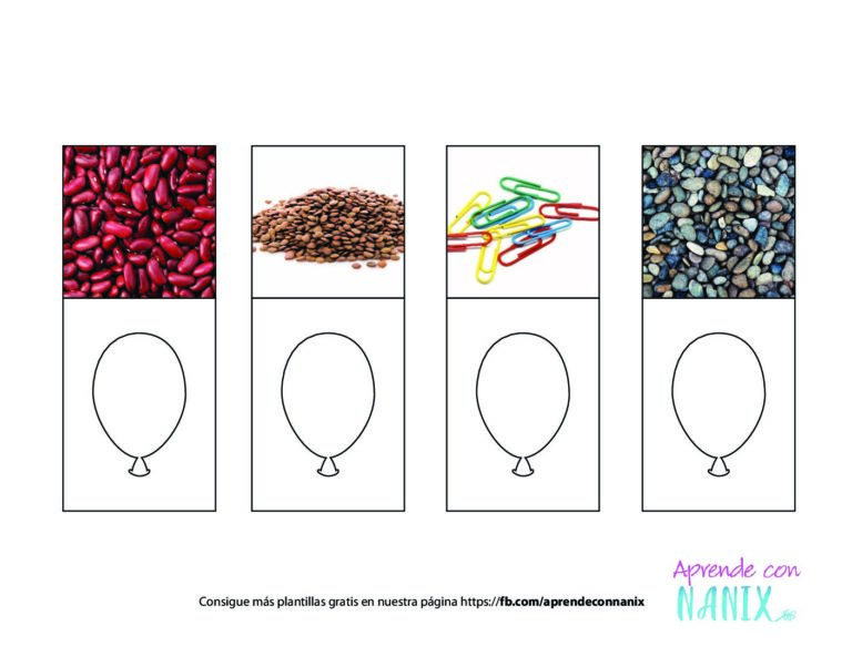 Plantilla Caja de Exploración Sensorial