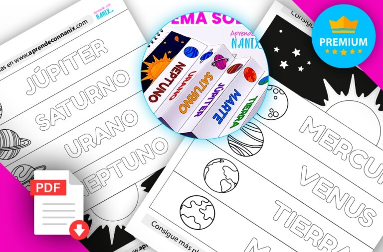 Plantilla del Sistema Solar Plegable